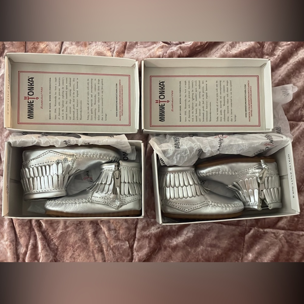 Minnetonka infant shoes